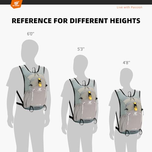 SKYSPER 15L Breathable Hiking Backpack