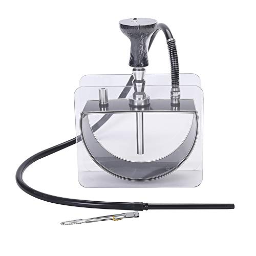 Huka, Acryl Shisha Shisha Set, Tabakpfeife mit Silikonschüssel Schlauch Metallzangen Frühling Cachimbas Sisha Water…