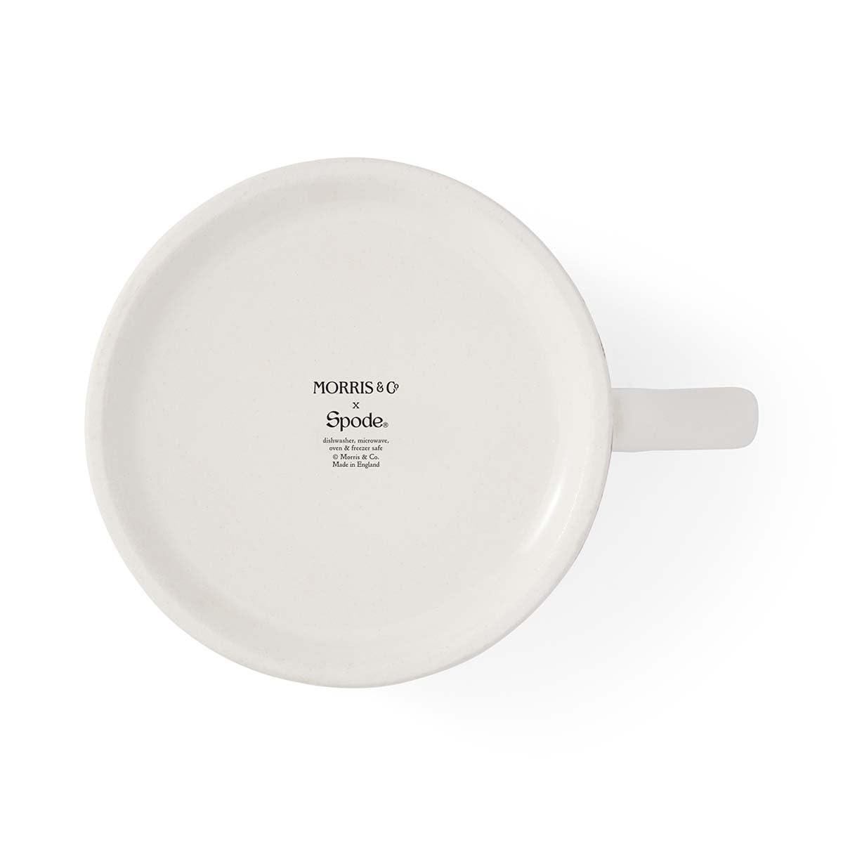 Spode Portmeirion Morris & Co - Set di 4 tazzine da caffè con piattino