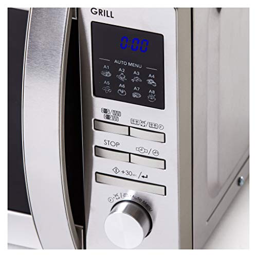 Sharp R 622STWE Four micro ondes grill pose libre 20 litres 800 Watt acier inoxydable - vue 6