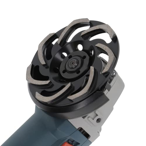 PRODIAMANT Diamant-Schleiftopf 125mm ST10 grobe Körnung für Flex Kleber, Fliesenkleber, Beton, Estrich optimiert für Staub-Absaugung hohe Standzeit