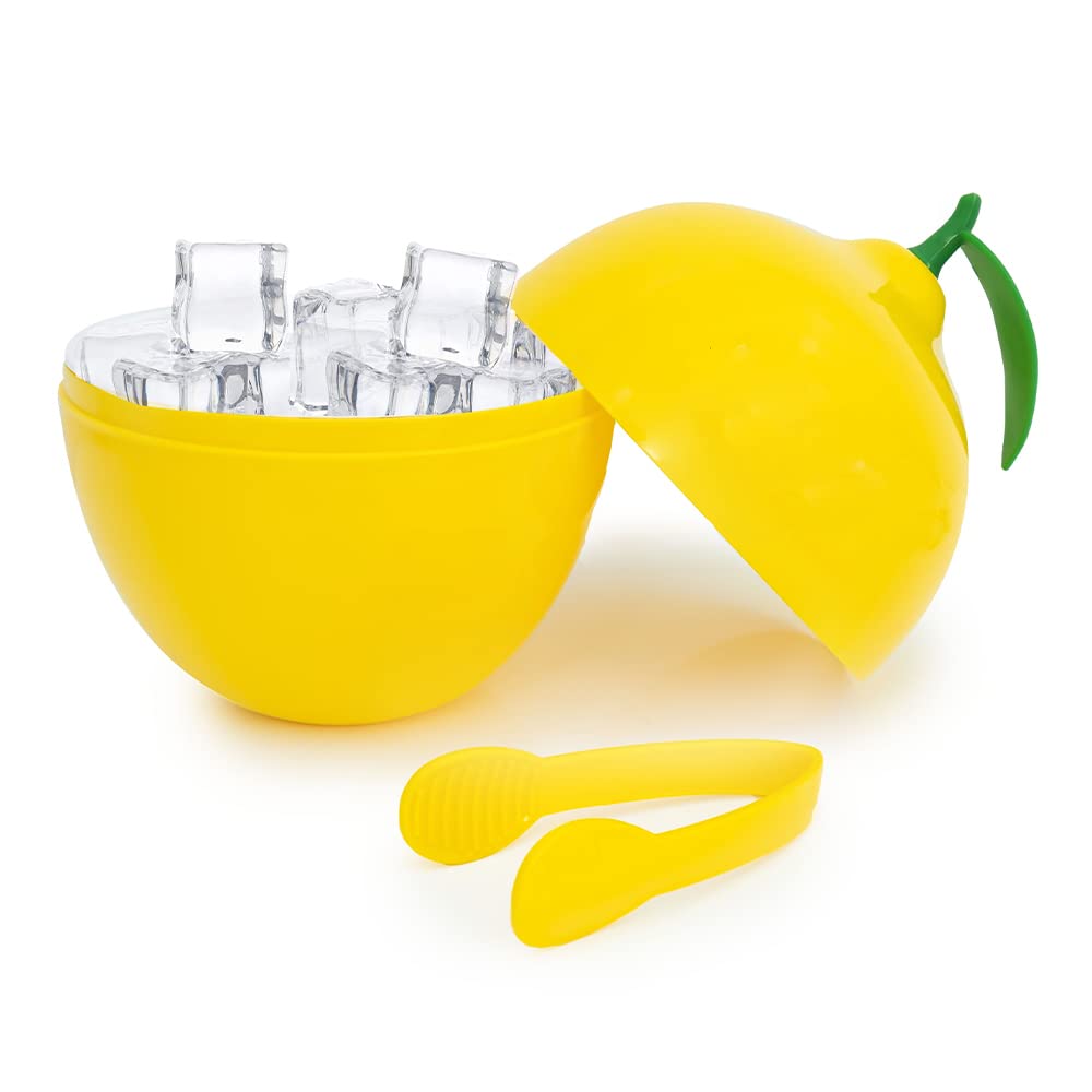 Secchiello Ghiaccio A Forma Di Pomodoro - Doppia Parete, 750ml, Con Pinza E Coperchio - Foto 6