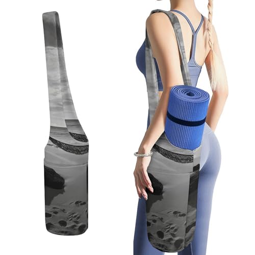 Sac de rangement pour tapis de yoga grand sac de gym portable durable sangle