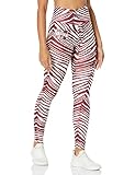 Officially Licensed Zubaz Women's NCAA NCAA Classic Zebra Legging, Texas A&M Aggies, Size X-Small