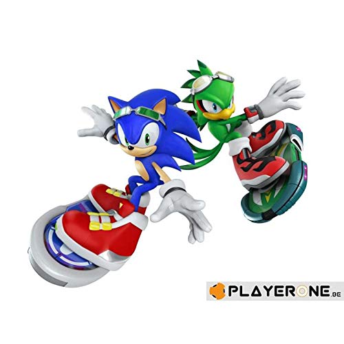Sonic Free Riders jeu Kinect Xbox 360 course de hoverboard