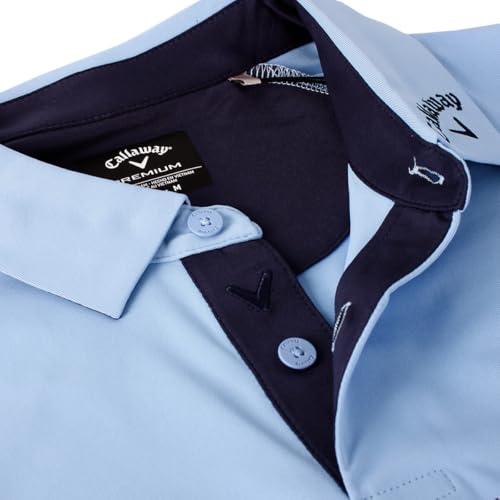 Callaway Odyssey Bloc Golf Polo - Vista Blue - 2