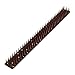 Produktbild BirnePower Vogelabwehr Spikes Taubenspitzen 50 x 4,5 cm Kunststoff Höhe 3cm Tierabwehr Taubenspikes 3-reihig Vogelschutz Taubenabwehr Braun 12 Stück 6m