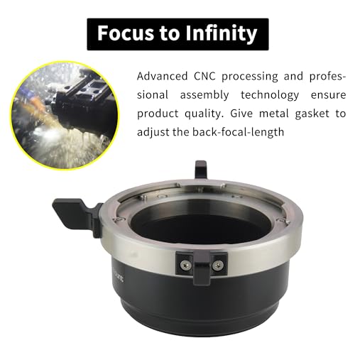 Ficha técnica XPIMAGE Anillo adaptador de montaje de lente PL-E compatible con lente Arri PL a Sony E System cámara digital sin espejo A7M3 A7M4 - Fernando Cortés