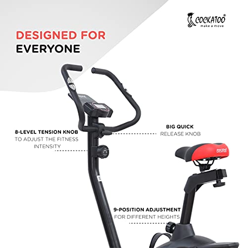 Image of Cockatoo Premium Range CUB Series Smart Exercise Bike with Magnetic Resistance, Exercise Cycle(2 Year Warranty, Free Installation Assistance)