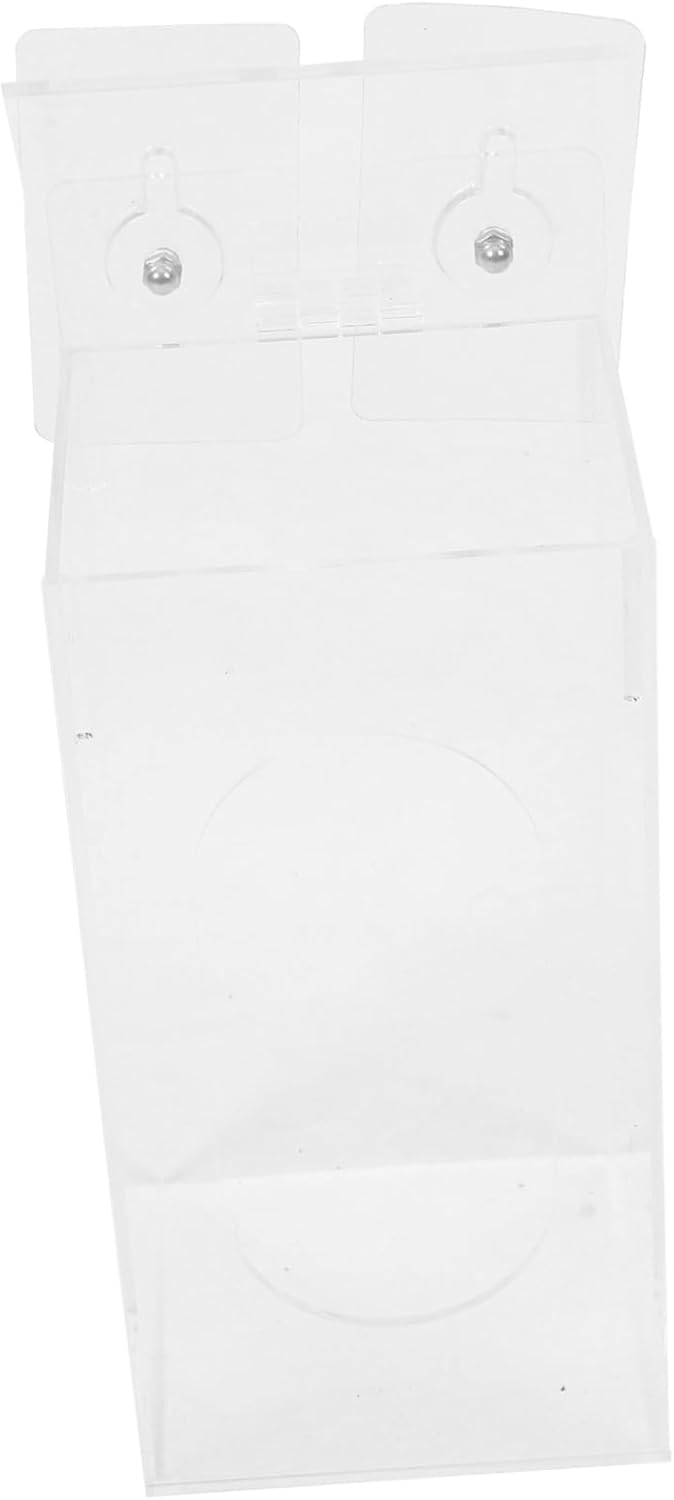 2pcs Wall-mounted Glove Dispenser Box Hole Organizer for Easy Access to Disposable Gloves Space-saving Storage for Home and Work