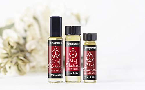 Oil Of Gladness Pomegranate Anointing Oil - Oil For Daily Prayer, Ceremonies And Blessings 1/4 Oz #TOP4