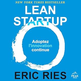 Couverture de Lean Startup
