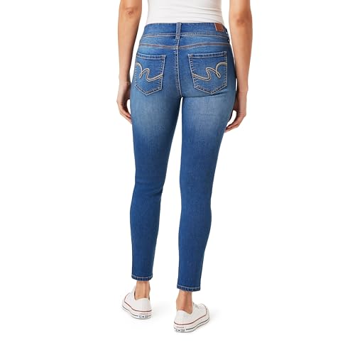 WallFlower womens Ultra Skinny Mid-rise Insta Soft Juniors Jeans (Standard and Plus)2