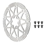 Diseño ligero: con un peso ligero de solo 9 g, este freno para rotor añade una carga mínima a tu bicicleta, una experiencia de conducción suave y sin esfuerzo.