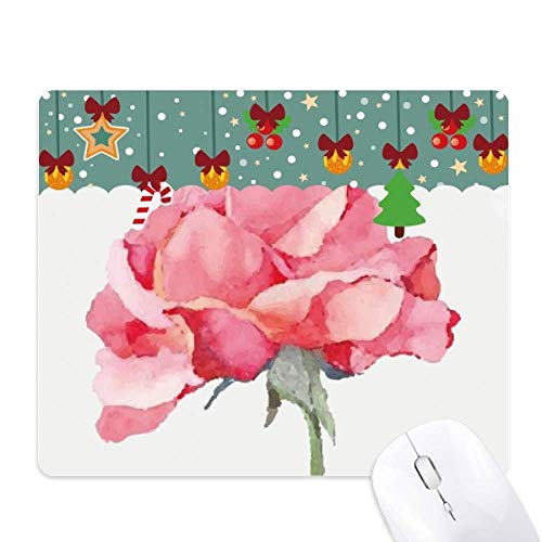 Tapis de souris aquarelle caoutchouc motif fleurs tapis de bureau antidérapant imprimé
