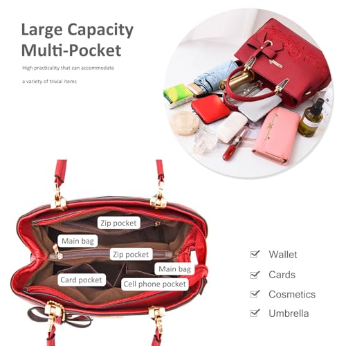 Bolso para mujer NICOLE & DORIS con asa superior elegante miniatura 3