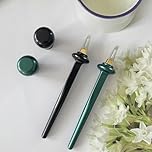 Angzhili 2PCS Silicone Eyeliner Tools,Eyeliner Brush Waterproof Eyeliner Guide Tools,Eyeliner Guide Wand for Shaky Hands Beginer Makeup