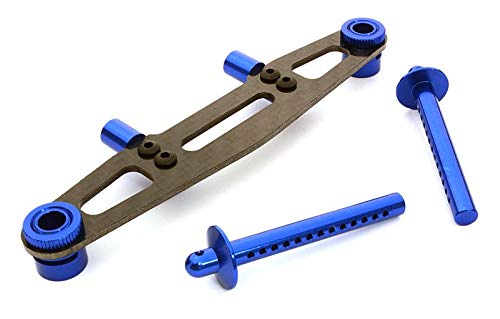 Integy RC Upgrades for HPI, Billet Machined Rear Body Mount Set for HPI 1/10 Jumpshot MT, SC & ST