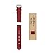 Archer Watch Straps - Premium Nylon Quick Release Watch Bands (Red, 20mm)