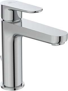 Ideal Standard Cerafine O BC725AA - Grifo mezclador para lavabo con desagüe desplegable