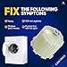 Canamax WH49X10042 Washer Agitator Coupling Kit - Compatible with GE & Hotpoint Washers - Replaces AP3964635 1195917 175D2846P001 WH02X10037 WH02X1200 WH2X10037 WH2X1200