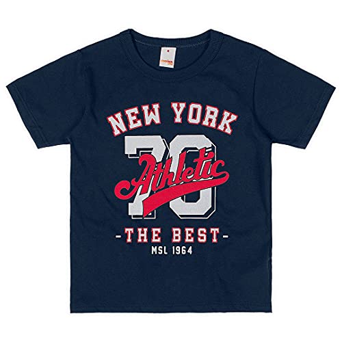 Conjunto Camiseta + Bermuda Em Microfibra, Marisol Play, Meninos, Azul Marinho, 6