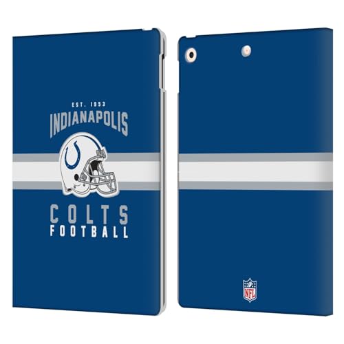 Étui en cuir NFL Indianapolis Colts de qualité supérieure pour tablette Apple iPad 10.2