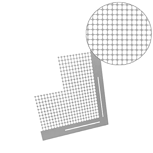 Ideen mit Herz Diamond Painting - Righello angolare per pietre rotonde, 6,3 x 6,3 cm