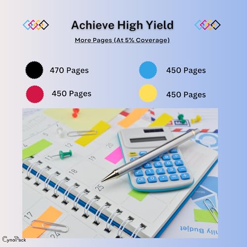 Cynopack 18xl Epson Compatible Ink Cartridges Multipack for Epson Expression Home XP102 XP202 XP205 XP212 XP225 XP215 XP30 XP305 XP312 XP315 XP322 XP325 XP405 XP415 XP422 XP425 XP412 Daisy Inks - Image 2