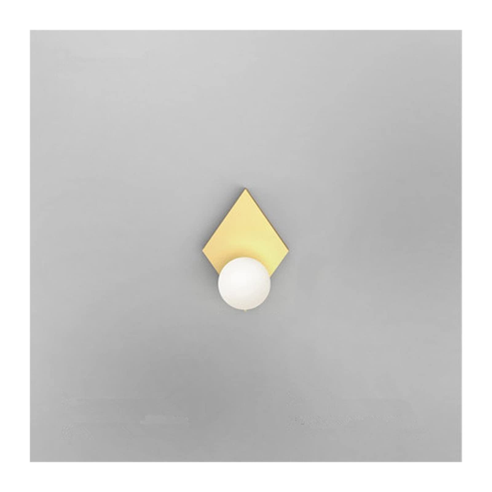 VDOQTLJT Wall lamp Lamp Minimalist Corridor Aisle Designer - Bedroom Study Background Simple Household 's Small Sconce(Egoldsection,Warmlight)