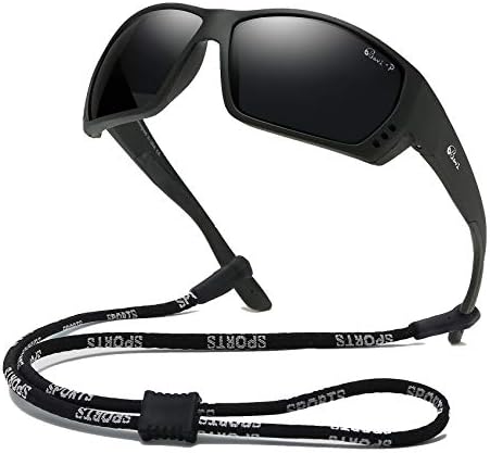 Bevi Polarized Sports Sunglasses Ultralight TR90 Frame Glasses Flexible and Durable for Men Women Sun Glasses 2701C7