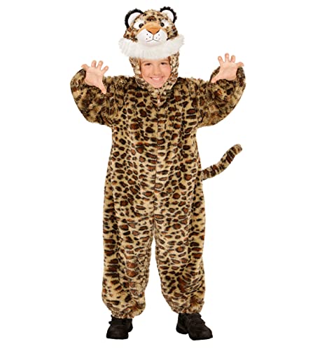 Widmann - Disfraz infantil de leopardo, mono de peluche, disfraz de animales, disfraces, carnaval