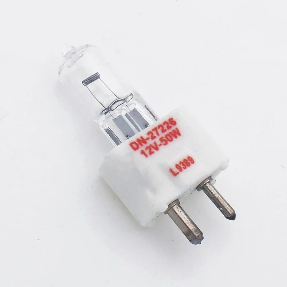 DN-27226 JC 12V-50W L9389 12V 50W Tungsten Halogen Light Bulb L9389 12V50W BS-200 BS200 BS-300 Chemistry Analyzer Lamp (Color : 2 Pieces)