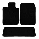 GG Bailey D4750A-S2B-BLK Custom Fit Automotive Carpet Floor Mats for 1999, 2000, 2001, 2002 Infiniti G20 Black Driver, Passenger & Rear