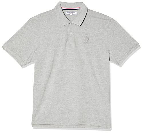 USPA CAMISA POLO MC PIQUET REGULAR FIT BASICA BORDADO LOGO FRENTE