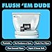 DUDE Wipes On-The-Go Unscented Travel Wipes - 2 Pack, 60 Count (Individually Wrapped) - Extra-Large Adult Flushable Wipes for Sensitive Skin - Infused with Vitamin E & Aloe - Septic and Sewer Safe
