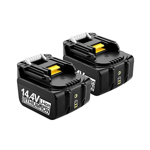 2 Stück 14.4V 5.0Ah Akku für Makita 14.4V Akku BL1430 BL1415 BL1440 BL1415N 196875-4 194558-0 195444-8 196388-5 194065-3