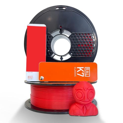 Image of NFIL3D Premium High Strength PLA+ Strawberry Red 3D Printer Filament | Dimensional Accuracy + /- 0.015mm |1.75mm | Easy to Print, No Clogging,Smooth Finish,Tangle-Free |Compatible with All 3D Printers
