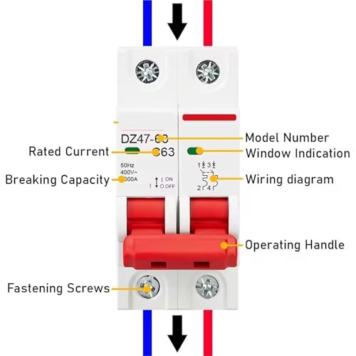 Interruptor magnetotérmico C32 con alta capacidad de corte para prevenir averías 3