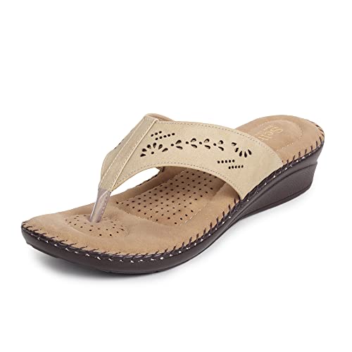 Image of SELBRO Soft doctor Slippers for Women || Orthopedic footwear for Women with extra cushion DR-32