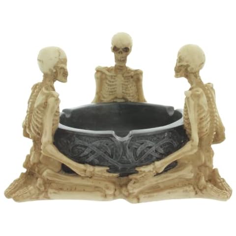 MIK Funshopping Alien Ashtray Tuxedo Horror Ashtray (3 Kneeling Skeletons) Cover