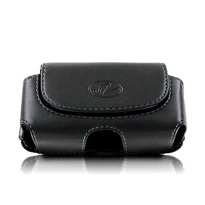 gzone belt clip - Premium Horizontal Leather Pouch Case with Belt Clip for Casio GzOne Ravine 2 II Two C781