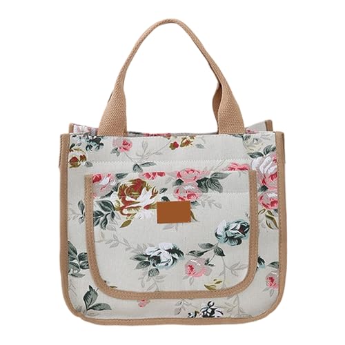 OSNIYAW Strong Fabric Carry Bag Large Lightweight Design Storage Bags Fashion Handbag For Daily Commute Travel Work Items