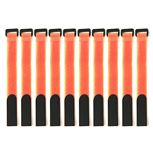 YROHGKPN 10 correas de fijación para cañas de pescar, cinturón de barra, corbatas de aparejo, soporte para spinning, correa antideslizante, soporte para correa, cinturón elástico para llevar