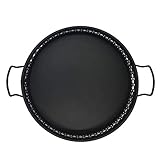 Design géométrique : un motif rond en fil de fer avec un design ajouré, ajoute une touche de modernité à ce plateau métallique simple et robuste.