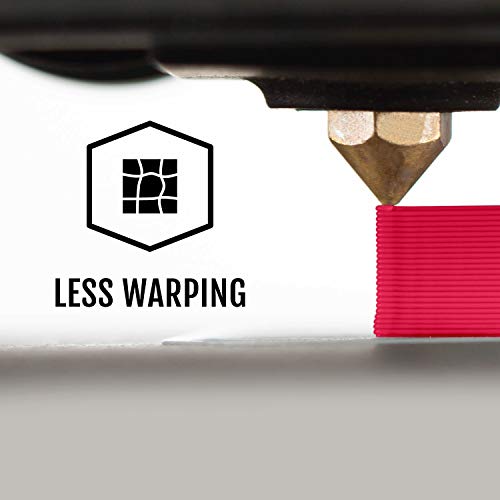 Image of HATCHBOX PLA 3D Printer Filament, Dimensional Accuracy + /- 0.03 mm, 1 kg Spool, 1.75 mm, Pink