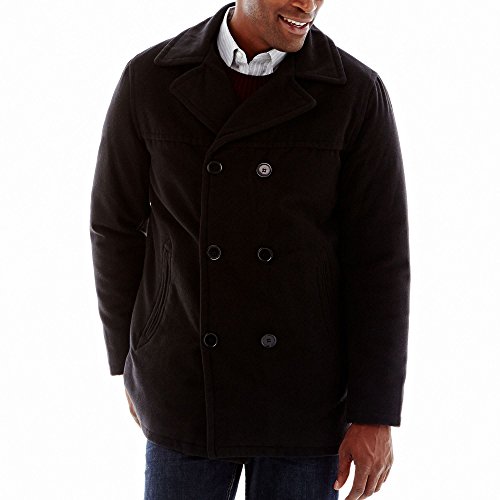 Image of Men's Polyester Peacoat