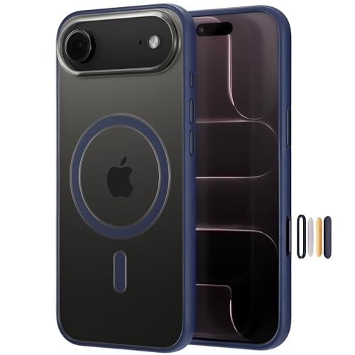 BELIX for iPhone Air Case, Compatible with MagSafe, Slim Hard Shell Clear Matte Phone Case, Anti-Yellowing & Anti-Fingerprint Frosted Finish, with Camera Control Button by BELIX - Used condition - US$22.08