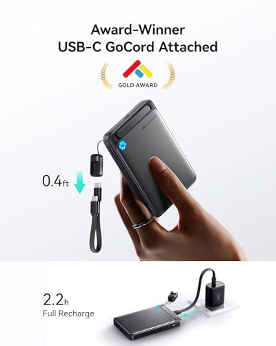 INIU MagFino 5K Powerbank — iniu magfino 5k powerbank Slim Magnetic 5000mAh Portable Charger Image 4