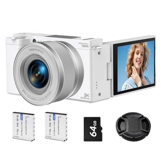 5K Ultra HD Photography Camera with Zoom